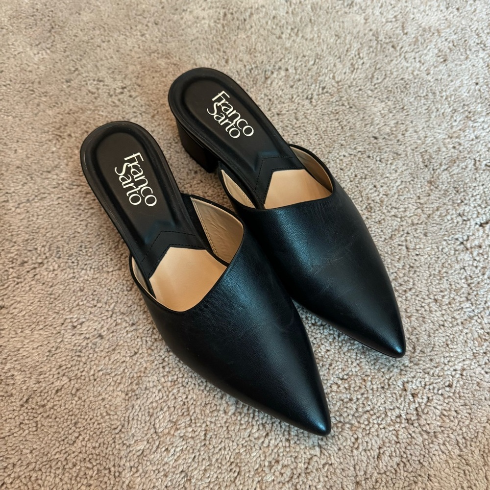 Franco Sarto Block Heel Mules